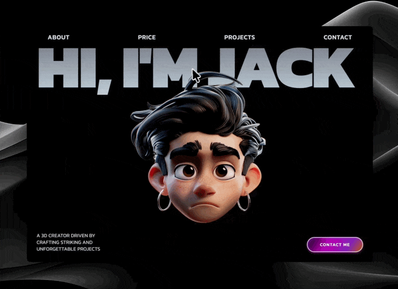 Jack 3D Creator Portfolio