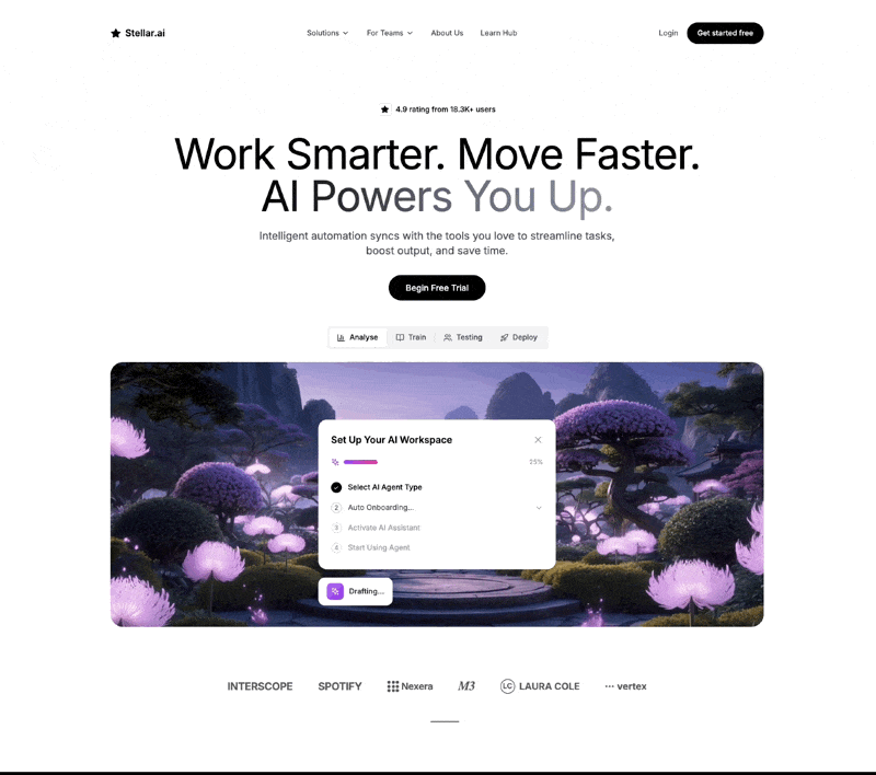 Stellar AI Dashboard