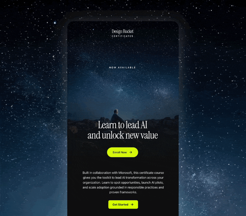 Design Rocket Email