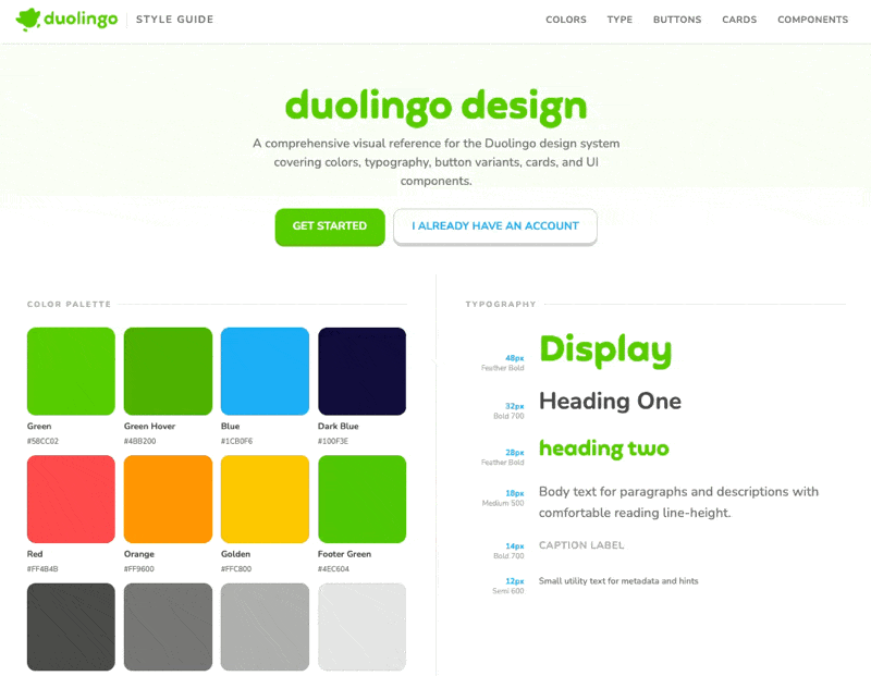 Duolingo Design System